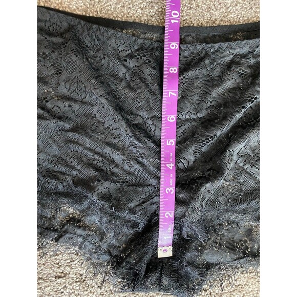Adore Me Black Lace Sleep Shorts – Size Small - Picture 4 of 6